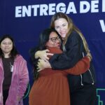 Cecilia Patrón entrega lentes gratuitos a 513 personas en El Roble Agrícola