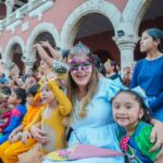 El carnaval lo hace la comunidad. Gracias a la niñez meridana por compartir su alegría: Cecilia Patrón.