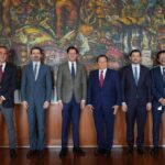 Gobernador Joaquín Díaz Mena expone proyecto del Renacimiento Maya al canciller Roberto Velasco Álvarez