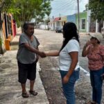Respalda la regidora Georgina Piña a adultos mayores afectados por incendio en la Vicente Solís
