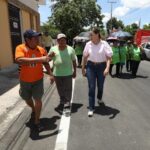 Entrega Cecilia Patrón calles repavimentadas y con señalética nueva; “Desde la vía pública cuidamos del patrimonio y garantizamos el tránsito seguro de la gente’”.