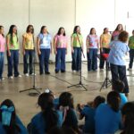 Coros infantiles de Sedeculta llenan Gran Museo del Mundo Maya con el concierto “Dame la mano y cantaremos”