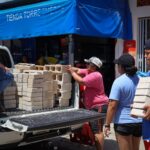 Los vecinos de Villas Caucel III y el regidor Adrián Gorocica exigen alumbrado para el parque que ellos mismos construyeron