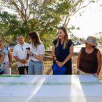 El corredor verde Ciudad Caucel-Gran Santa Fe llega a 90 por ciento de avance con 1.36 kilómetros de espacio público de conservación: Cecilia Patrón