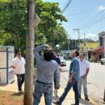 El regidor Adrián Gorocica supervisa necesidades de infraestructura y áreas públicas en la comisaría de Caucel