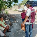 El regidor Adrián Gorocica mapea necesidades urbanas en la colonia El Porvenir